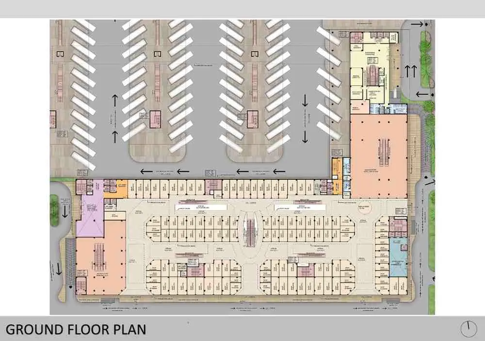 Omaxe Centre Point Floor Plan